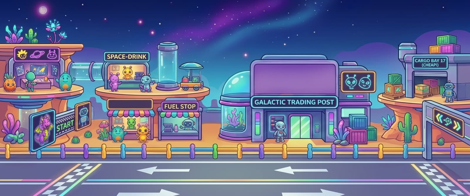 Galactic Post