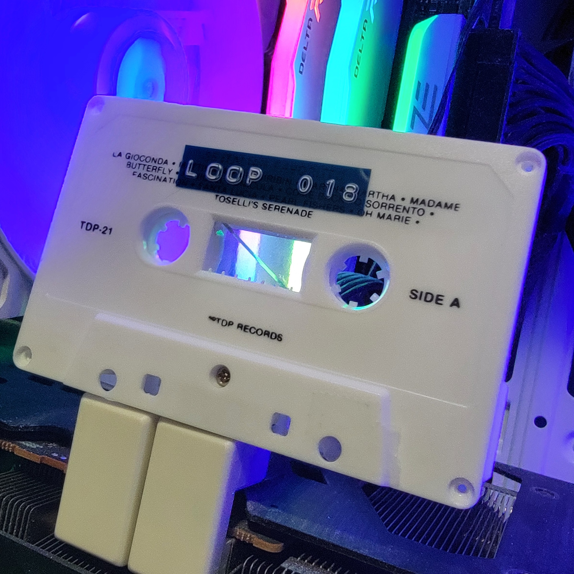 White cassette labeled 25 Italian Favorites