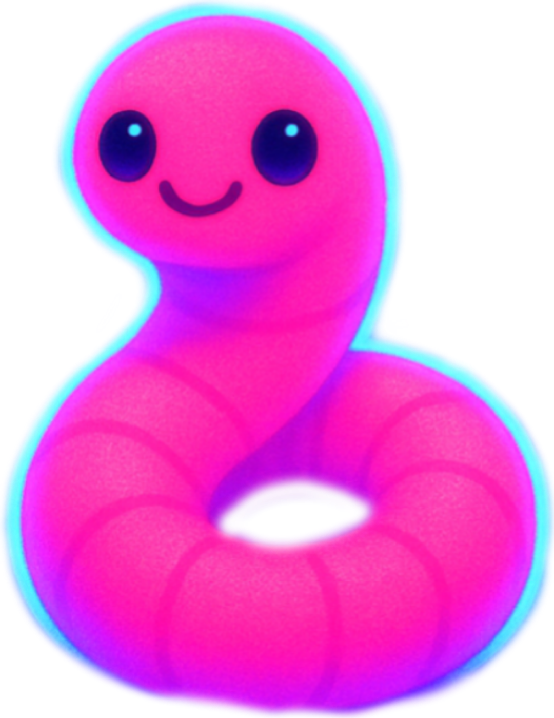 Secret Worm Sticker